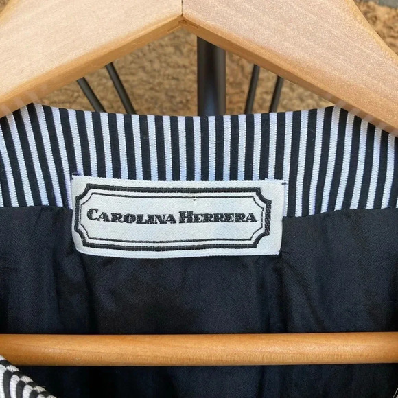 Carolina herrera crop blazer size 8 - Picture 3 of 9